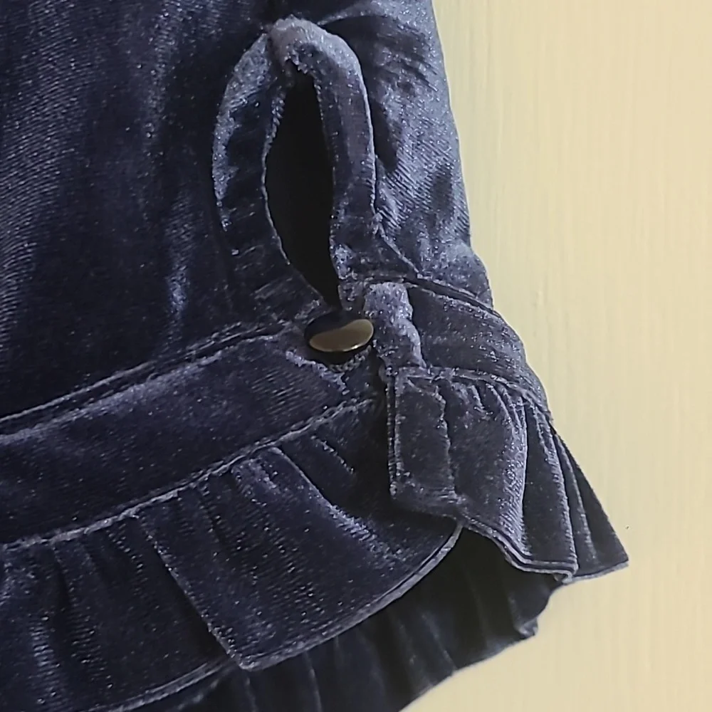 Crown & Ivy Navy blouse XL - Picture 6 of 6